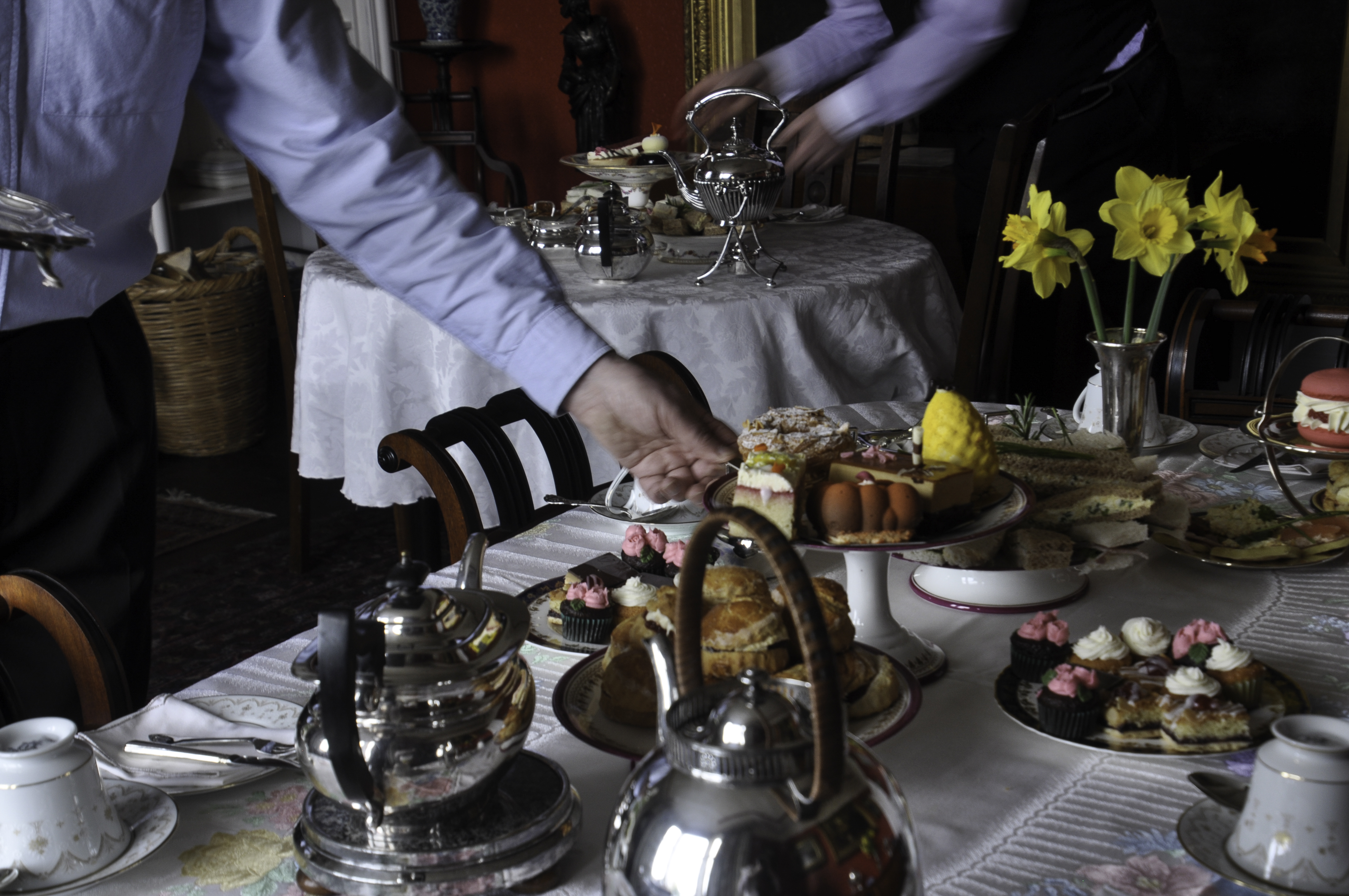 cakes and tea